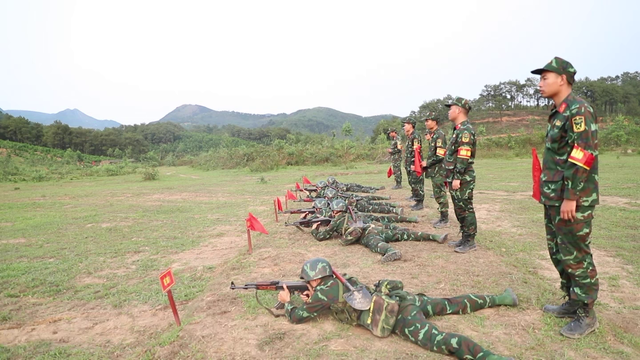 Các đội thi quyết tâm chiến thắng trong Quân khu số 1 - Thách đấu 2023 - Ảnh 4.