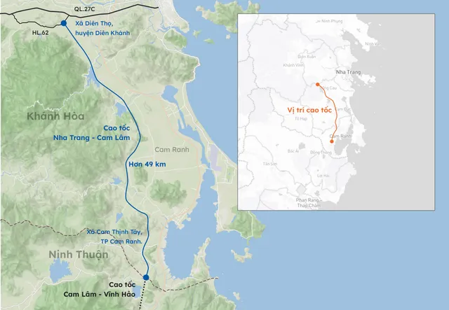 Đề xuất thông xe cao tốc Nha Trang - Cam Lâm sớm 3 tháng - Ảnh 1.