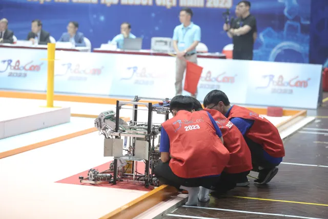 Những chiến thắng tuyệt đối Chey-Yo đầu tiên tại vòng loại Robocon Việt Nam 2023 - Ảnh 7.