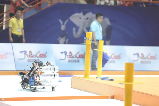 Những chiến thắng tuyệt đối Chey-Yo đầu tiên tại vòng loại Robocon Việt Nam 2023 - Ảnh 9.