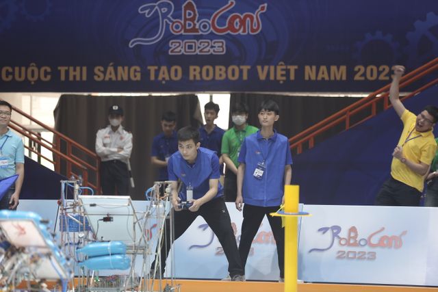 Những chiến thắng tuyệt đối Chey-Yo đầu tiên tại vòng loại Robocon Việt Nam 2023 - Ảnh 33.