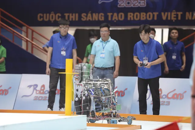 Robocon Việt Nam 2023: May mắn là yếu tố không thể thiếu để đi đến chiến thắng - Ảnh 26.