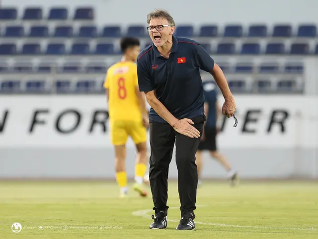 U22 Việt Nam nỗ lực hoàn thiện chiến thuật trước thềm SEA Games 32   - Ảnh 1.