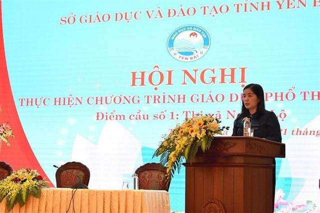 Yên Bái thực hiện Chương trình GDPT mới thực chất, bền vững  - Ảnh 1.