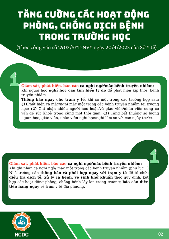 Tăng cường các hoạt động phòng, chống dịch bệnh trong trường học - Ảnh 2.