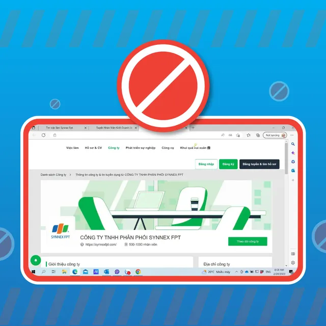 Doanh nghiệp lớn bị mạo danh lừa đảo tuyển dụng - Ảnh 1.