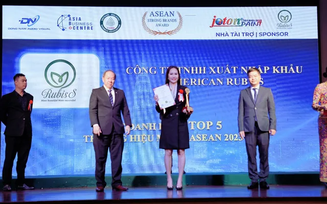 American Ruby’s – Top 5 thương hiệu mạnh ASEAN 2023 - Ảnh 1.