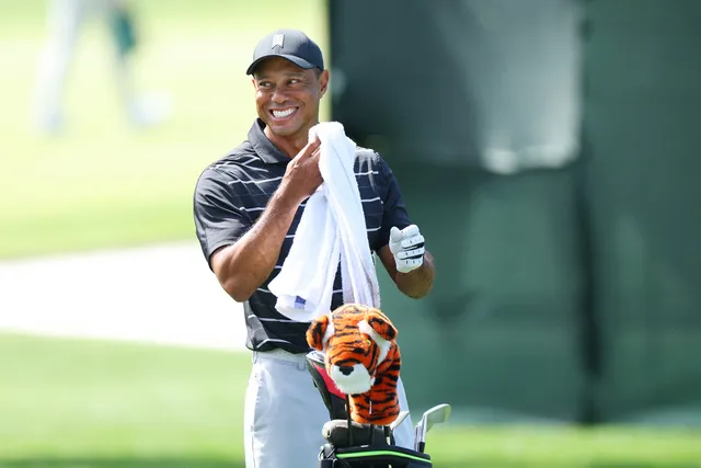 Tiger Woods tập luyện chuẩn bị cho The Masters - Ảnh 1. Tiger Woods tập luyện chuẩn bị cho The Masters - Ảnh 1.