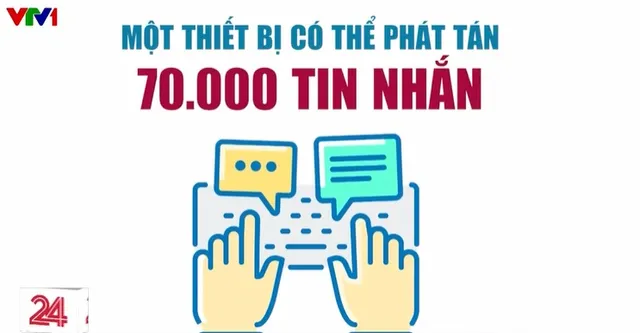 Cảnh báo lừa đảo phát tán tin nhắn rác bằng trạm BTS giả - Ảnh 1.