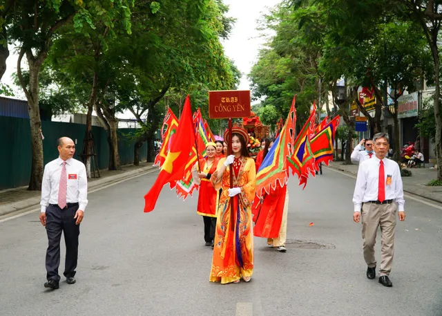 Làng Lệ Mật tưng bừng tổ chức Lễ hội truyền thống  - Ảnh 1.