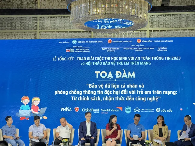 Cuộc thi học sinh với an toàn thông tin 2023 - Sân chơi bồi dưỡng kỹ năng bảo vệ trẻ em trên môi trường mạng - Ảnh 4.