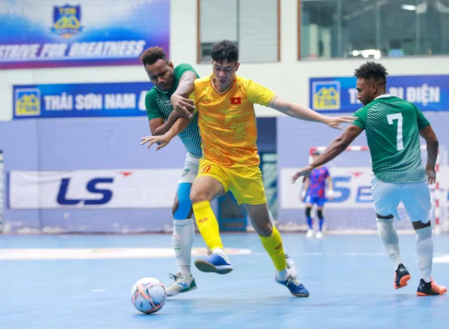 ĐT futsal Việt Nam tiếp tục thắng 5-0 trong trận giao hữu lượt về với ĐT futsal Quẩn đảo Solomon - Ảnh 3.