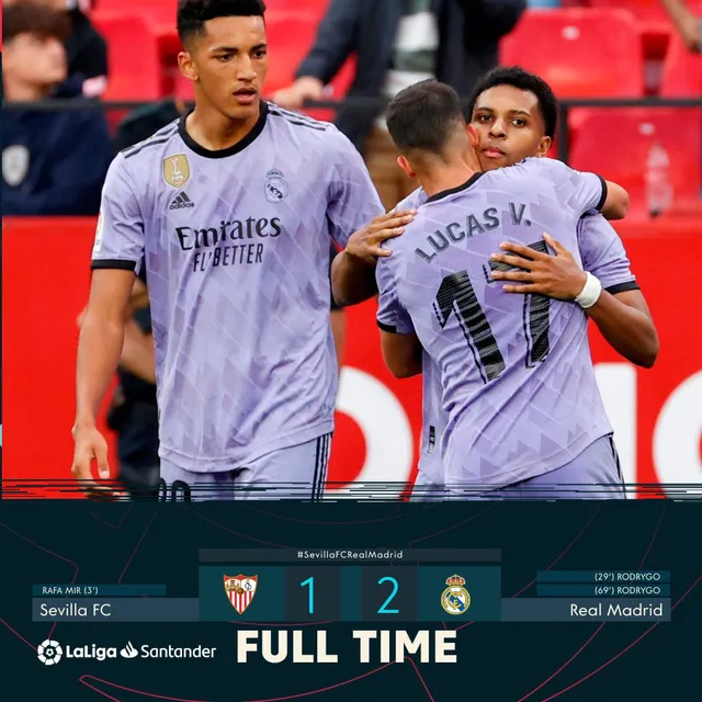 Real Madrid ngược dòng thành công trên sân của Sevilla   - Ảnh 2.