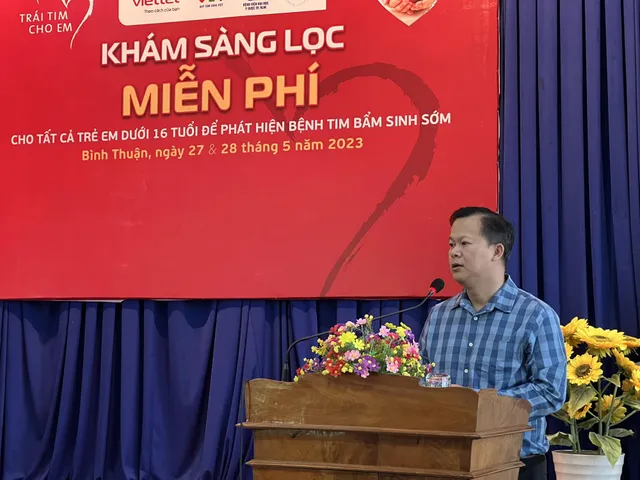 Chương trình “Trái tim cho em” tổ chức khám sàng lọc bệnh tim bẩm sinh tại tỉnh Bình Thuận - Ảnh 4.