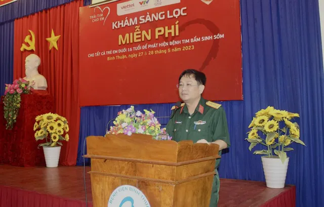 Chương trình “Trái tim cho em” tổ chức khám sàng lọc bệnh tim bẩm sinh tại tỉnh Bình Thuận - Ảnh 3.