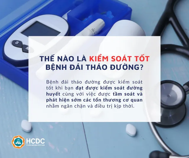 Thế nào là kiểm soát tốt bệnh đái tháo đường? - Ảnh 1.