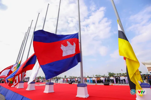 Lễ thượng cờ SEA Games 32: Tất cả đã sẵn sàng cho một SEA Games thành công tại Campuchia - Ảnh 1. Lễ thượng cờ SEA Games 32: Tất cả đã sẵn sàng cho một SEA Games thành công tại Campuchia - Ảnh 1.