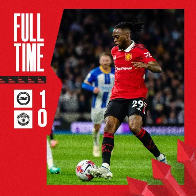Man Utd nhận thất bại ở phút bù giờ trước Brighton - Ảnh 1. Man Utd nhận thất bại ở phút bù giờ trước Brighton - Ảnh 1.