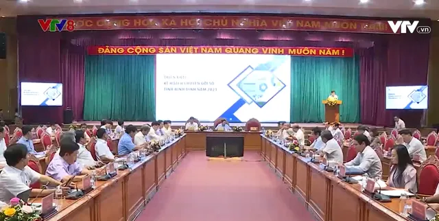 Hội nghị chuyển đổi số tỉnh Bình Định năm 2023 - Ảnh 1.