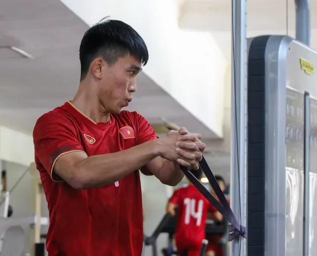 ĐT U22 Việt Nam tích cực hồi phục, duy trì thể lực chuẩn bị cho trận đấu với U22 Malaysia - Ảnh 2. ĐT U22 Việt Nam tích cực hồi phục, duy trì thể lực chuẩn bị cho trận đấu với U22 Malaysia - Ảnh 2.