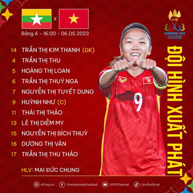 SEA Games 32 | ĐT nữ Việt Nam 3-1 ĐT nữ Myanmar: Chiến thắng quả cảm! - Ảnh 2.