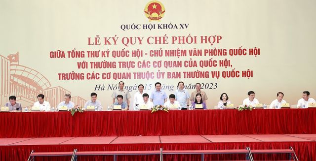 Bảo đảm phối hợp chặt chẽ giữa Tổng Thư ký Quốc hội với Thường trực các cơ quan của Quốc hội - Ảnh 1.