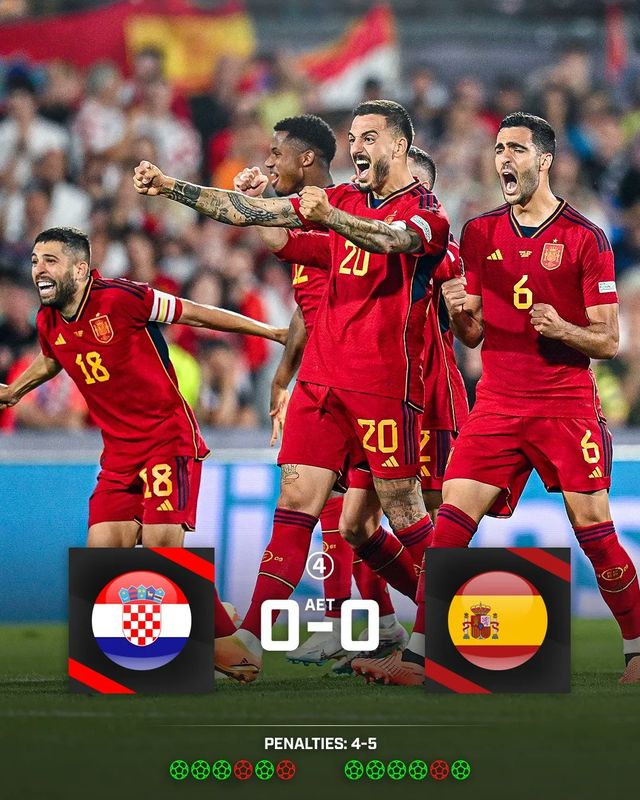 Thắng nghẹt thở Croatia, ĐT Tây Ban Nha vô địch UEFA Nations League   - Ảnh 1.