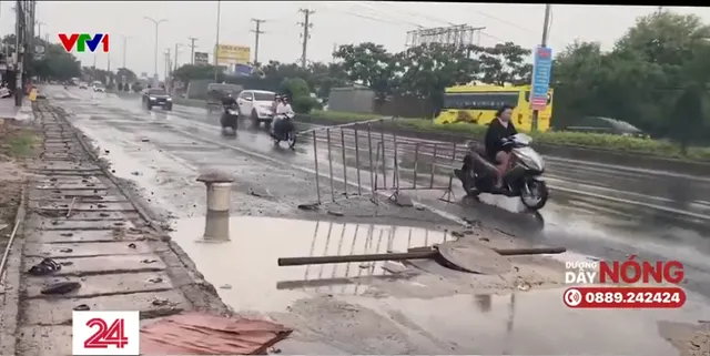 Thi công công trình không rào chắn, liên tục xảy ra tai nạn trên Quốc lộ 51 - Ảnh 2.