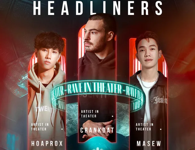 Dàn Headliners hot đổ bộ đêm nhạc EDM Rave In Theater - Ảnh 1.