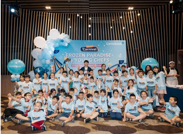 EdTech Singapore - Geniebook đốt cháy ngày hè với ngày hội kem lạnh Frozen Paradise - Ảnh 1.