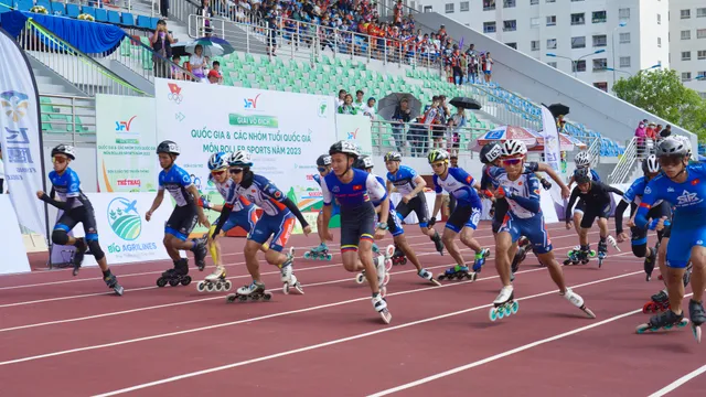 Gần 300 VĐV tranh tài tại Giải vô địch Quốc gia và các nhóm tuổi Quốc gia môn Roller Sports 2023 - Ảnh 13.