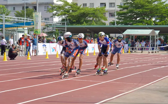 Gần 300 VĐV tranh tài tại Giải vô địch Quốc gia và các nhóm tuổi Quốc gia môn Roller Sports 2023 - Ảnh 14.