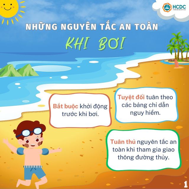 Những nguyên tắc an toàn khi bơi - Ảnh 1.