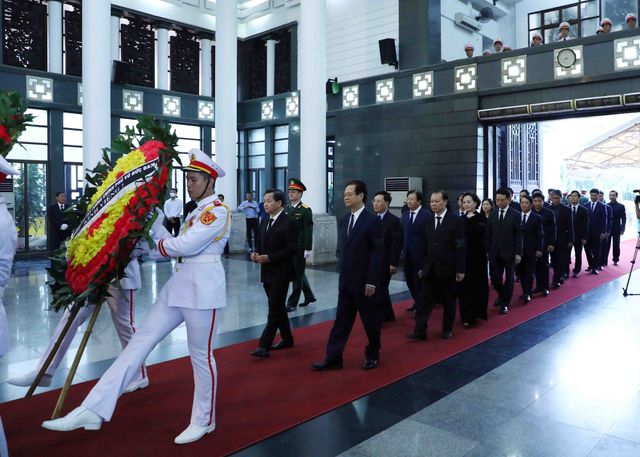 Tổ chức trọng thể Lễ tang Nguyên Phó Thủ tướng Chính phủ Vũ Khoan - Ảnh 6.