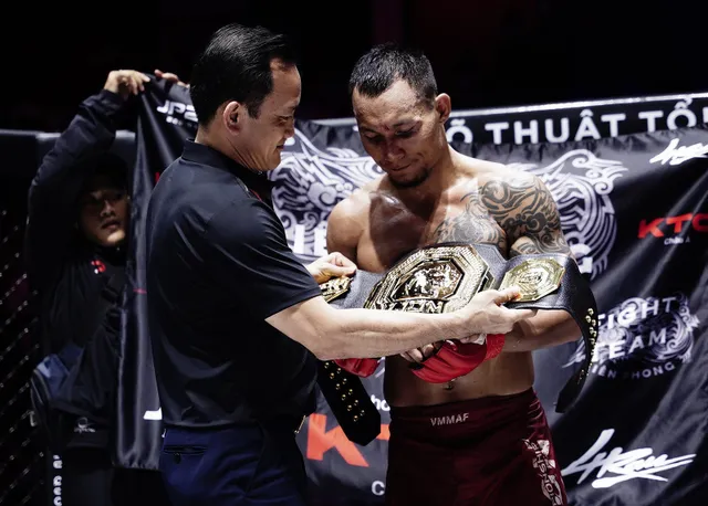 Thắng Kamil, Trần Quang Lộc bảo vệ đai vô địch MMA Việt Nam  - Ảnh 3.