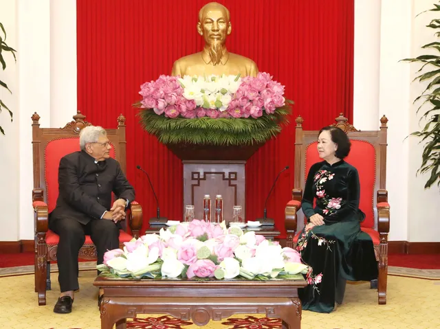 Quan hệ hữu nghị đặc biệt Việt Nam-Ấn Độ tiếp tục phát triển tốt đẹp - Ảnh 1.
