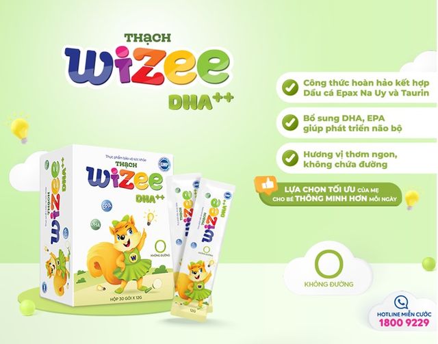 Thạch Wizee DHA ++ - Mẹo đơn giản của mẹ giúp con thông minh hơn - Ảnh 1.