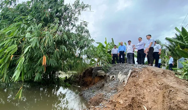 Sụt lún, sạt lở tại ĐBSCL ngày càng nghiêm trọng - Ảnh 8.