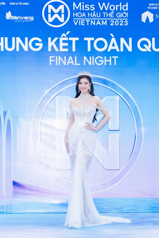 Top 3 Miss World Vietnam 2022 lộng lẫy trước giờ trao lại vương miện - Ảnh 3.