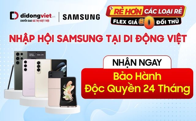 Vì sao nên mua điện thoại Samsung tại Di Động Việt? - Ảnh 3.