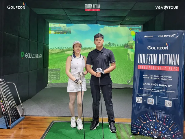 Đỗ Ngọc Hoàng giật HIO tại giải golf Golfzon Vietnam Championship 2023   - Ảnh 1.