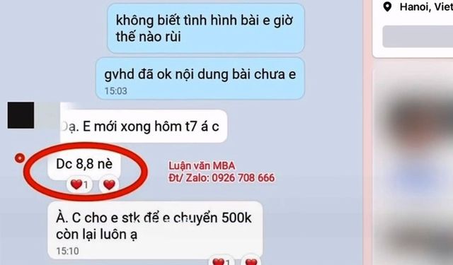 Dịch vụ viết luận văn thuê: Cần là có, giá từ vài trăm đến hàng chục triệu đồng  - Ảnh 2.