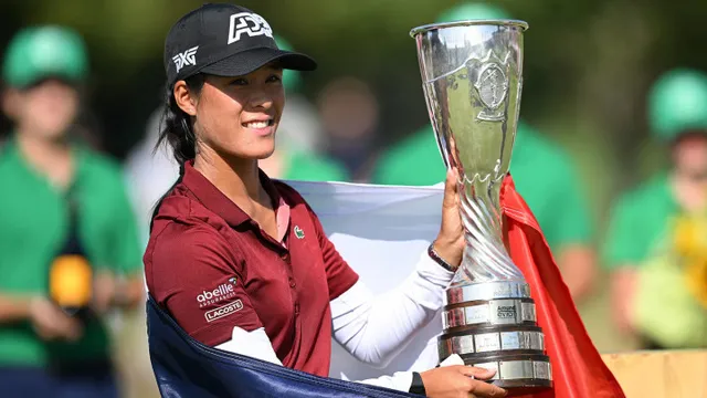 Celine Boutier trở thành golfer người Pháp đầu tiên vô địch Evian Championship - Ảnh 1.