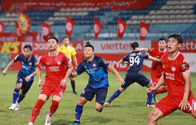 V.League 2023 | Viettel bị cầm chân trước Topenland Bình Định ngay tại Hàng Đẫy - Ảnh 2.