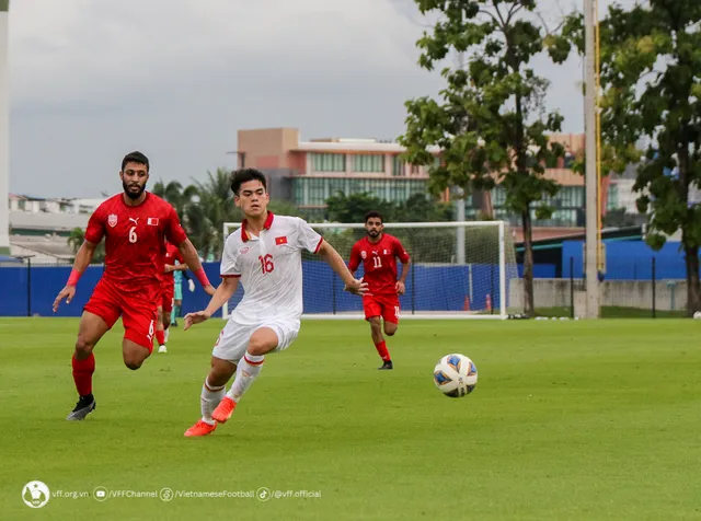 Giao hữu: U23 Việt Nam 1-1 (pen 3-5) U23 Bahrain | HLV Hoàng Anh Tuấn hài lòng với các học trò - Ảnh 1.