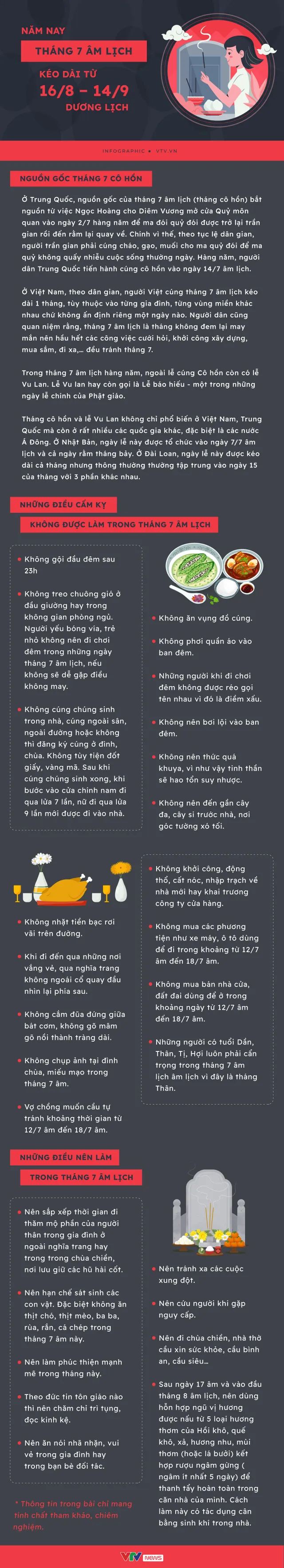 3. Những điều nên làm trong tháng cô hồn