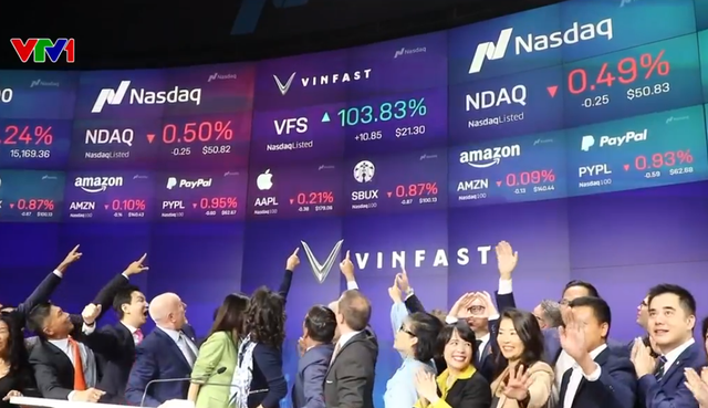 Chào sàn Nasdaq, cổ phiếu của VinFast tăng hơn 68% - Ảnh 1.