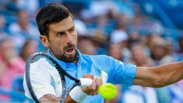 Alcaraz và Djokovic vào tứ kết giải quần vợt Cincinnati mở rộng 2023 - Ảnh 1.