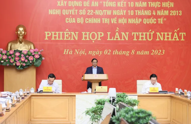 Thủ tướng Phạm Minh Chính: Hội nhập trên tinh thần tất cả vì lợi ích quốc gia, dân tộc - Ảnh 1.