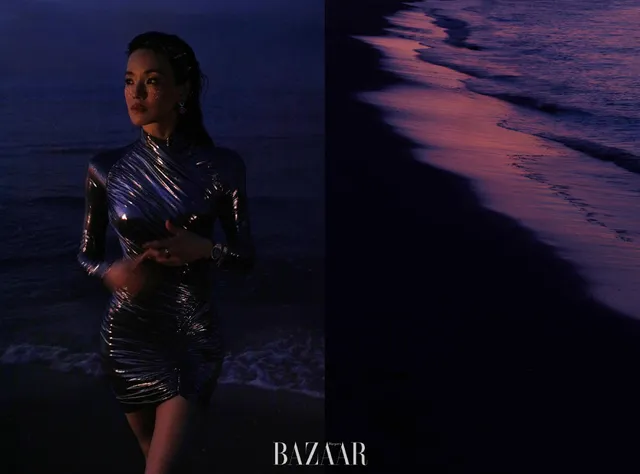 Thư Kỳ và loạt hình ảnh ấn tượng trên Harpers Bazaar tháng 9 - Ảnh 14.